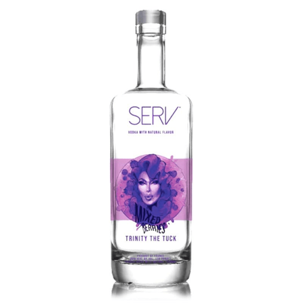 SERV Mixed Berries Vodka 750ml - Shop Buzzed