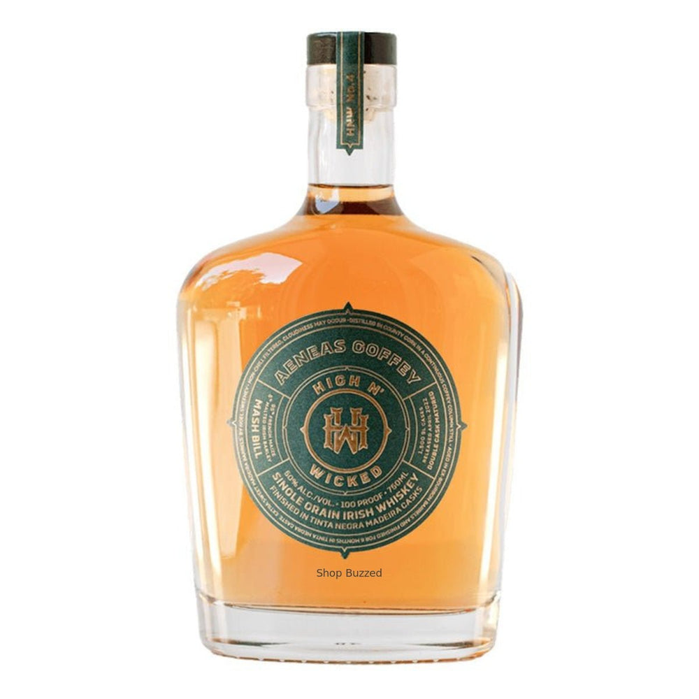 High N’ Wicked No. 4 Aeneas Coffey Irish Whiskey 750ml - Shop Buzzed