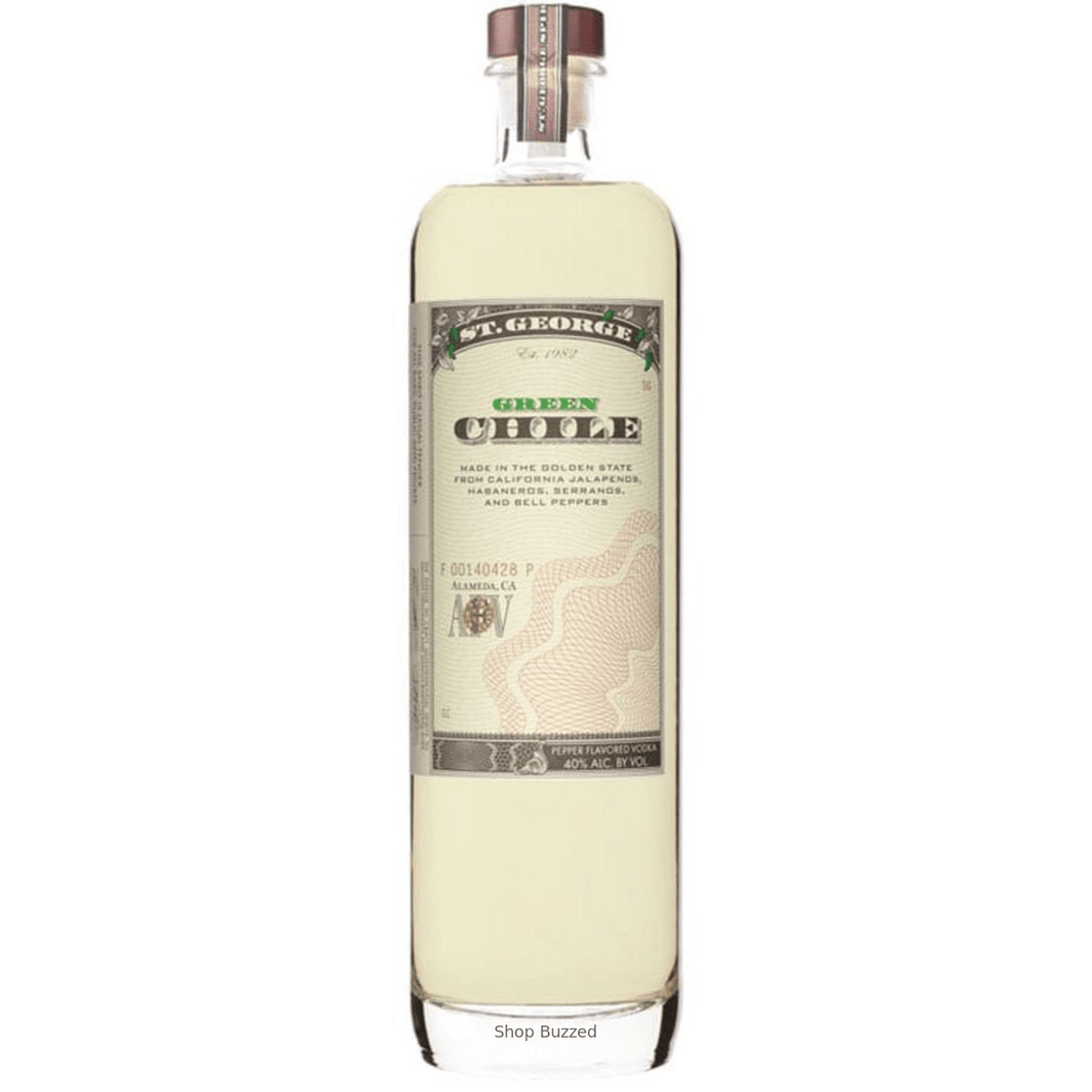 St. George Green Chile Vodka 750ml - Shop Buzzed