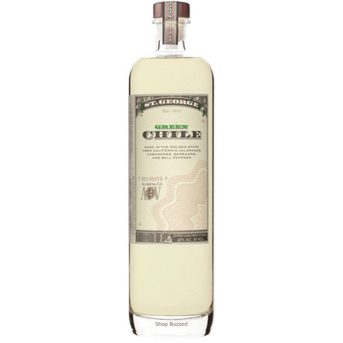 St. George Green Chile Vodka 750ml - Shop Buzzed