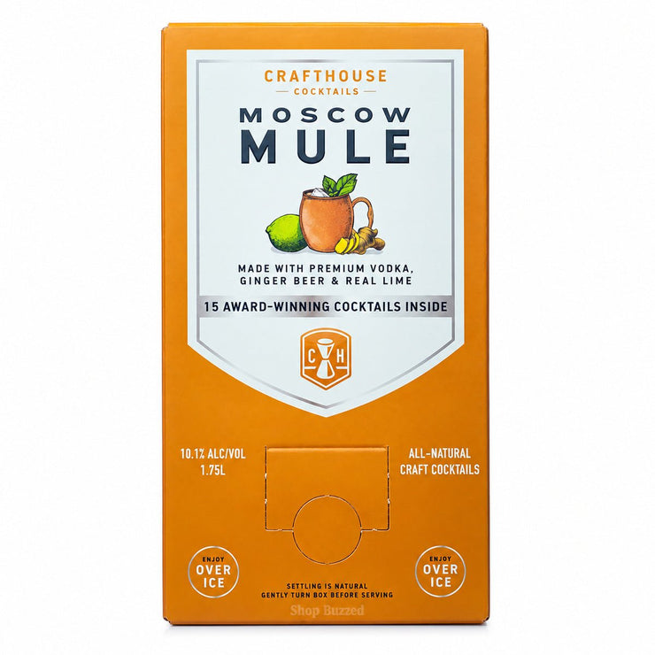 Crafthouse Moscow Mule Ready-to-Drink Cocktail 1.75L box