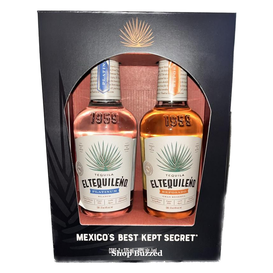 [Sell Online][El Tequileño] Tequila Gift Pack 2 x 375ml
