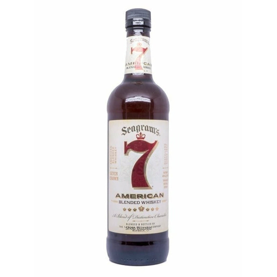 Seagram’s 7 Crown American Blended Whiskey 750ml - Shop Buzzed
