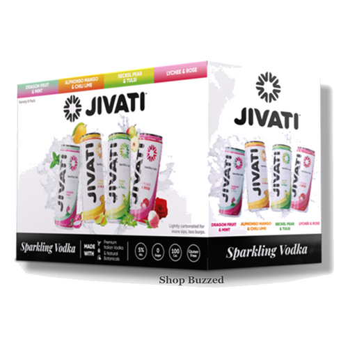 [Sell Online][Jivati] Sparkling Vodka Variety 8 Pack 355ml