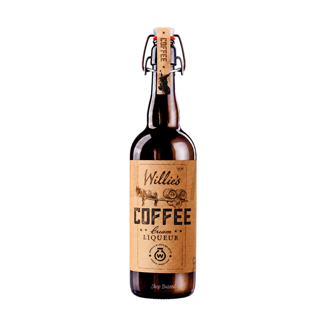 Willie's Coffee Cream Liqueur 750ml - Shop Buzzed