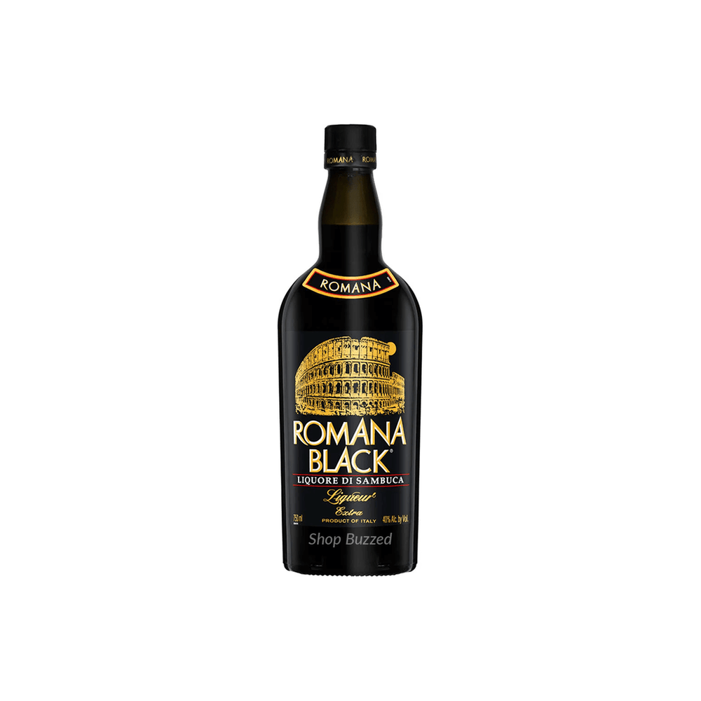 Romana Black Sambuca Liqueur 750ml - Shop Buzzed