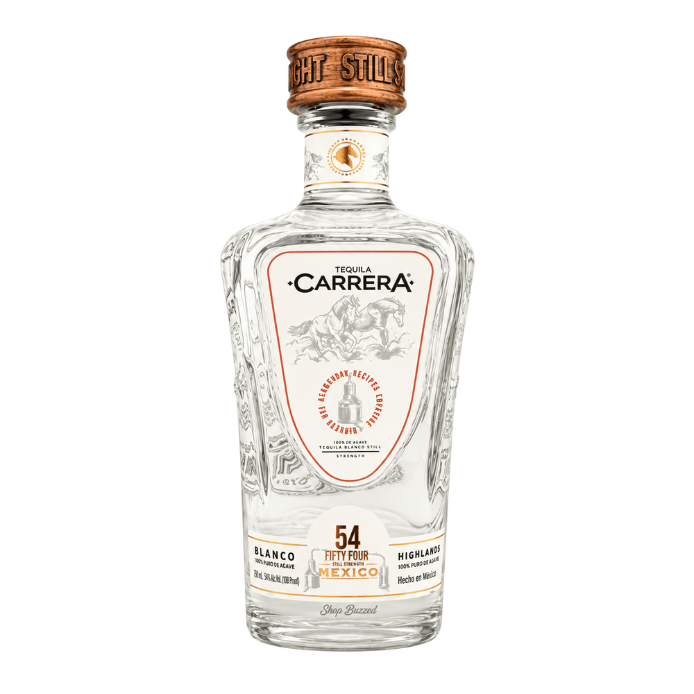 Carrera Blanco Still Strength Tequila 750ml - Shop Buzzed