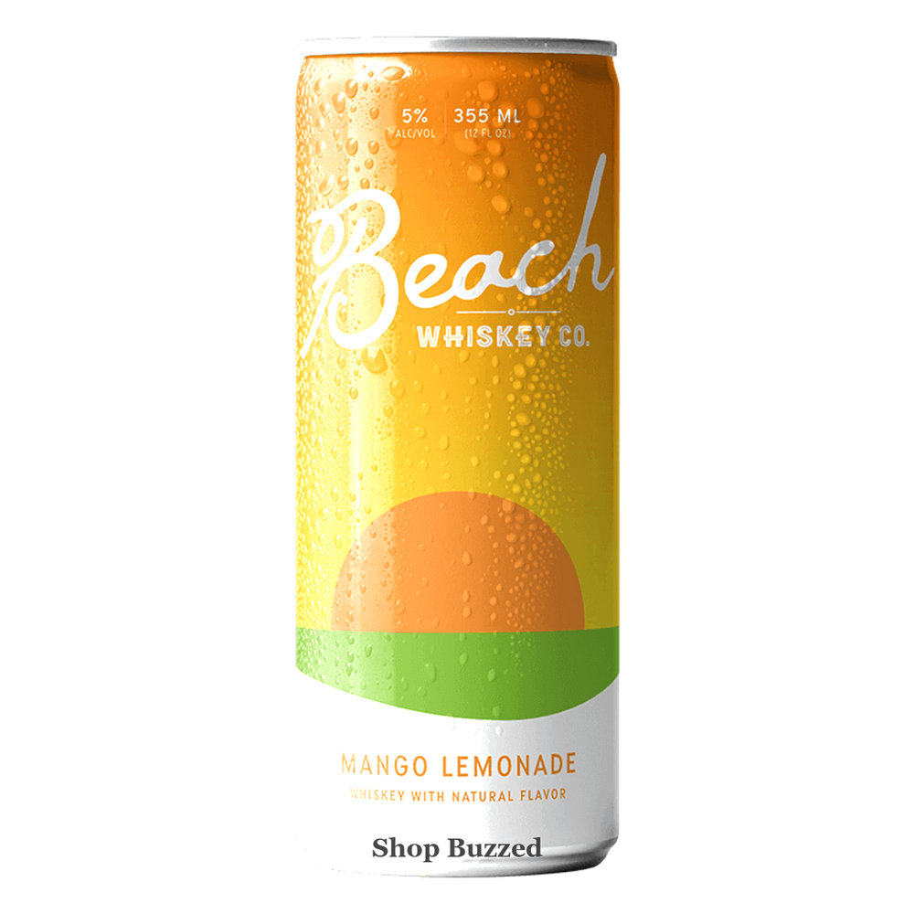 [Sell Online][Beach Whiskey Co] Mango Lemonade 4 Pack 355ml