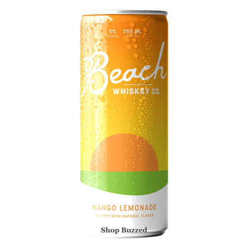 [Sell Online][Beach Whiskey Co] Mango Lemonade 4 Pack 355ml