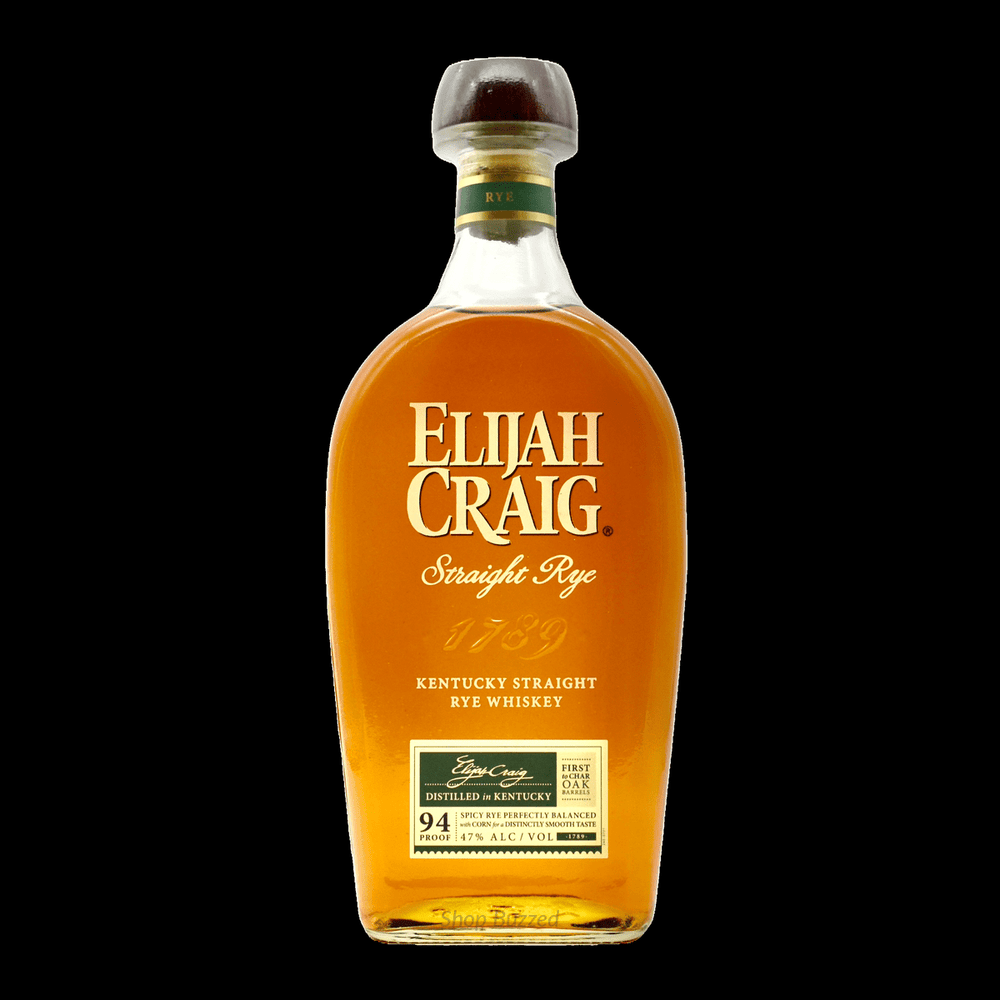 Elijah Craig Straight Rye Whiskey 1.75L - Shop Buzzed