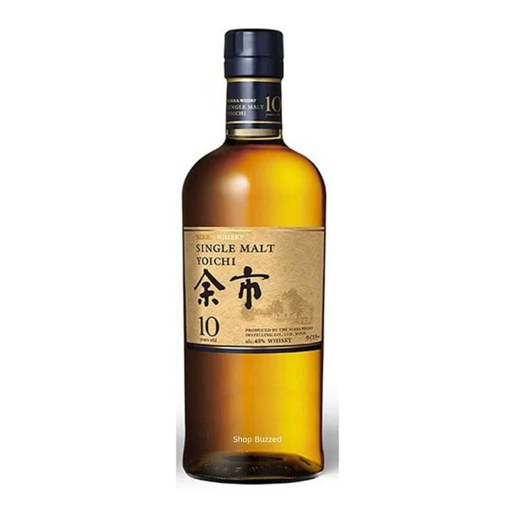Nikka Yoichi 10 Year Single Malt Whisky 750ml - Shop Buzzed