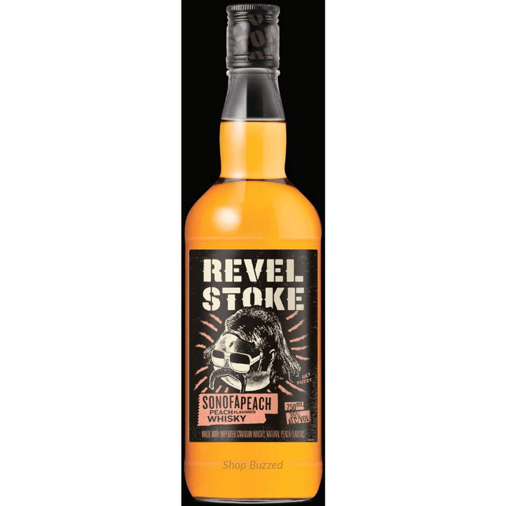 Revel Stoke SonofaPeach Flavored Whisky 750ml - Shop Buzzed