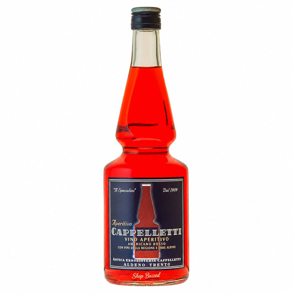 Cappelletti Vino Aperitivo 750ml bottle on white background