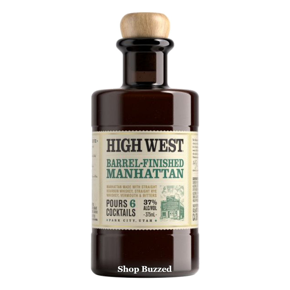 [Sell Online][High West] Manhattan Barrel Finished Cocktail 375ml