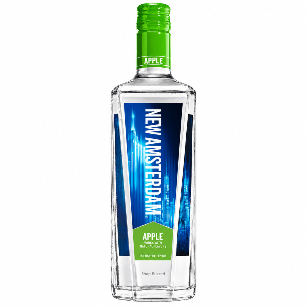 New Amsterdam Apple Flavored Vodka 750ml bottle