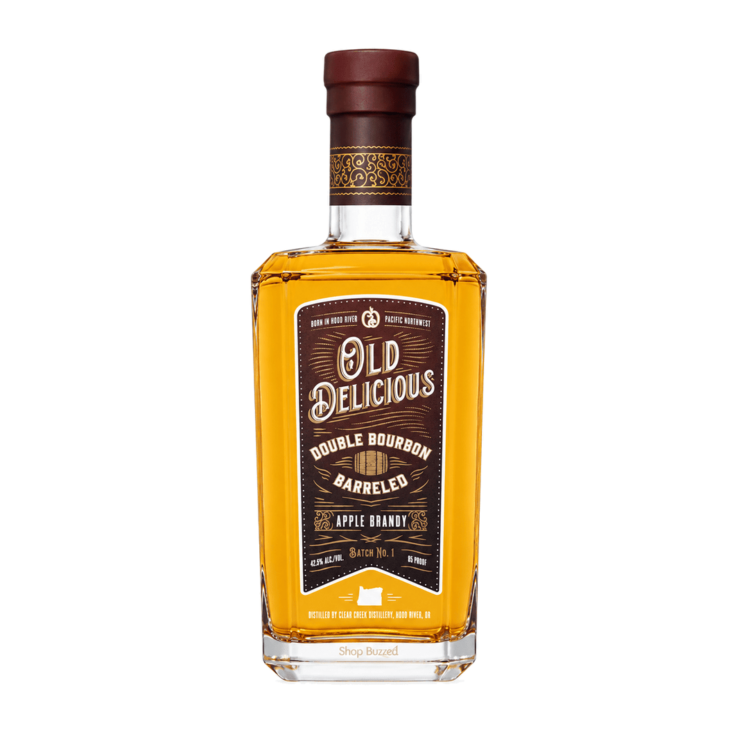 Old Delicious Double Bourbon Barreled Apple Brandy 750ml - Shop Buzzed