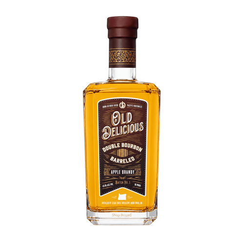 Old Delicious Double Bourbon Barreled Apple Brandy 750ml - Shop Buzzed