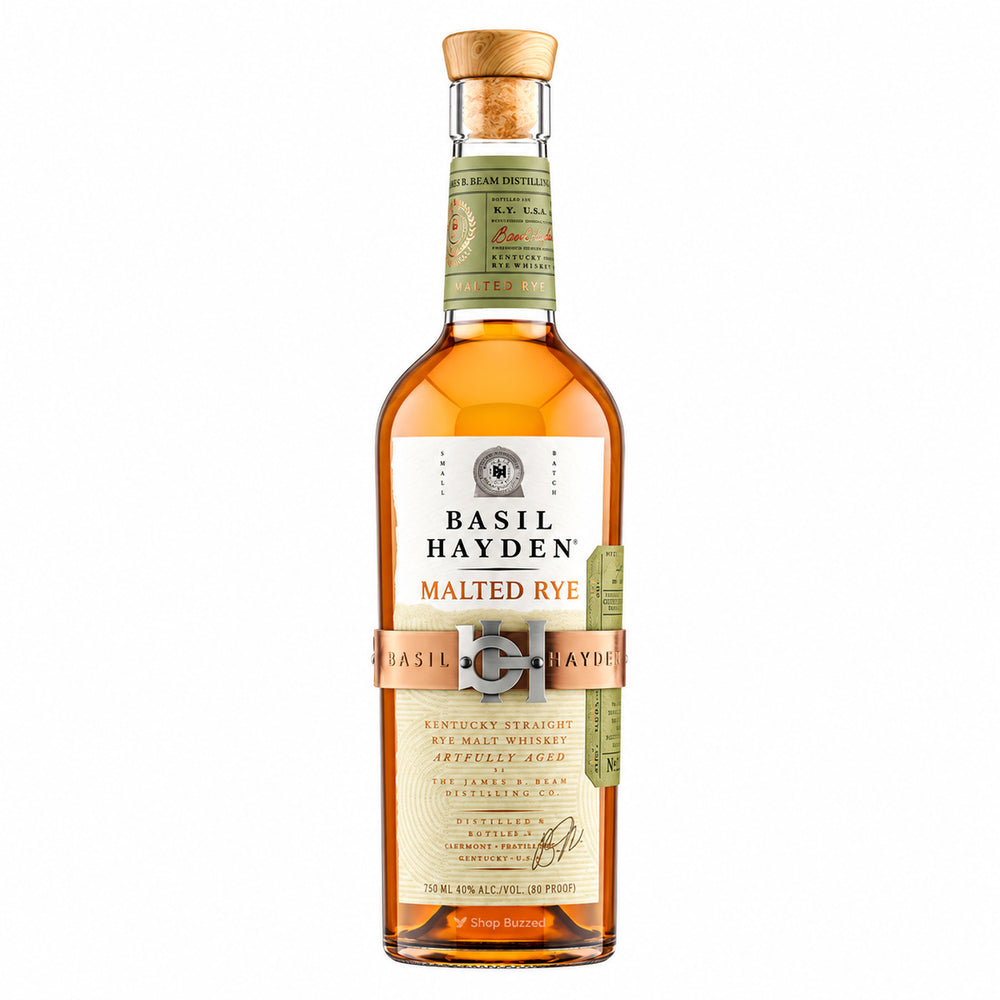 Basil Hayden Malted Rye Whiskey 750ml bottle