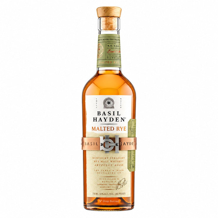 Basil Hayden Malted Rye Whiskey 750ml bottle