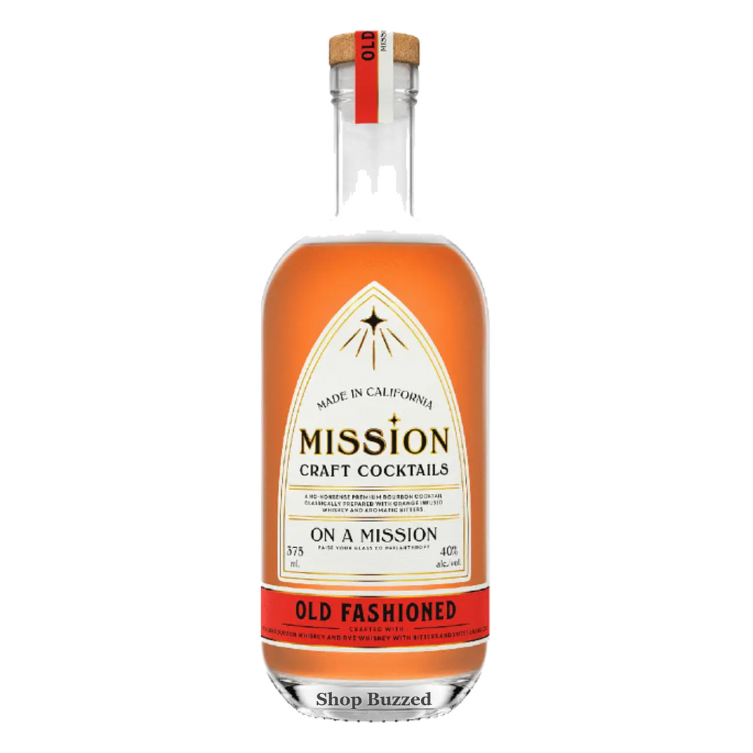 [Sell Online][Mission Cocktails] Old Fashioned 375ml