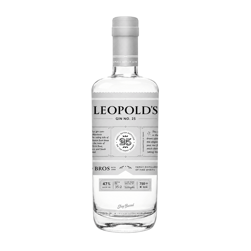 Leopold Bros. Gin No. 25 750ml - Shop Buzzed