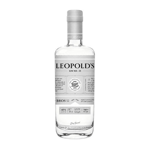 Leopold Bros. Gin No. 25 750ml - Shop Buzzed