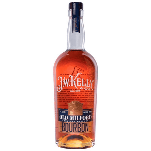 J.W. Kelly Old Milford Straight Bourbon Whiskey 750ml - Shop Buzzed