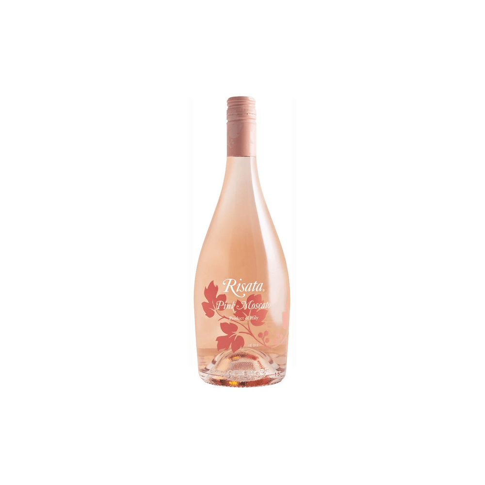 Risata Moscato d’Asti Pink Moscato Sparkling Wine 750ml - Shop Buzzed