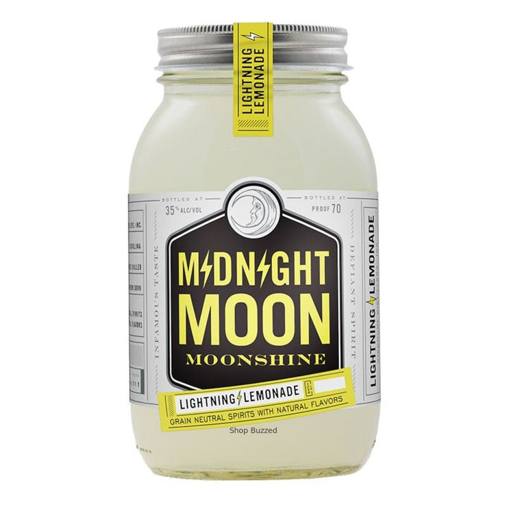 Midnight Moon Lightning Lemonade Moonshine 750ml - Shop Buzzed