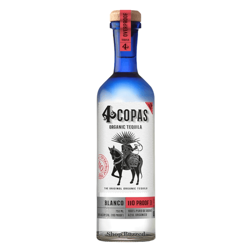 [Sell Online][4 Copas] Organic Blanco Tequila 110 Proof 750ml