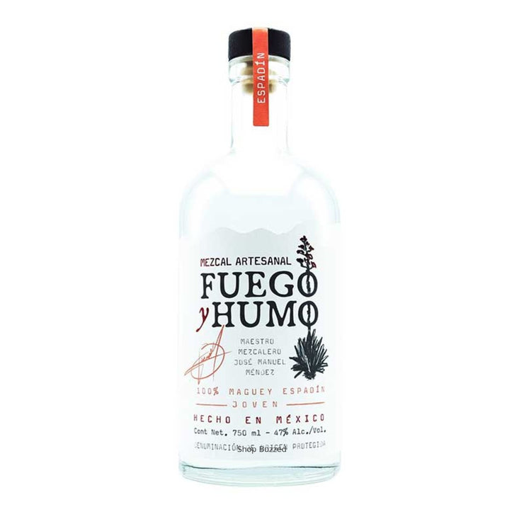 Fuego y Humo Espadín Joven Mezcal 750ml - Shop Buzzed