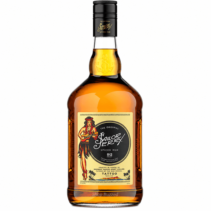 Sailor Jerry Spiced Rum 1.75 L - Shop Buzzed