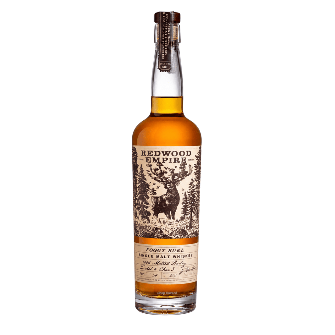 Redwood Empire Foggy Burl Single Malt Whiskey 750ml - Shop Buzzed