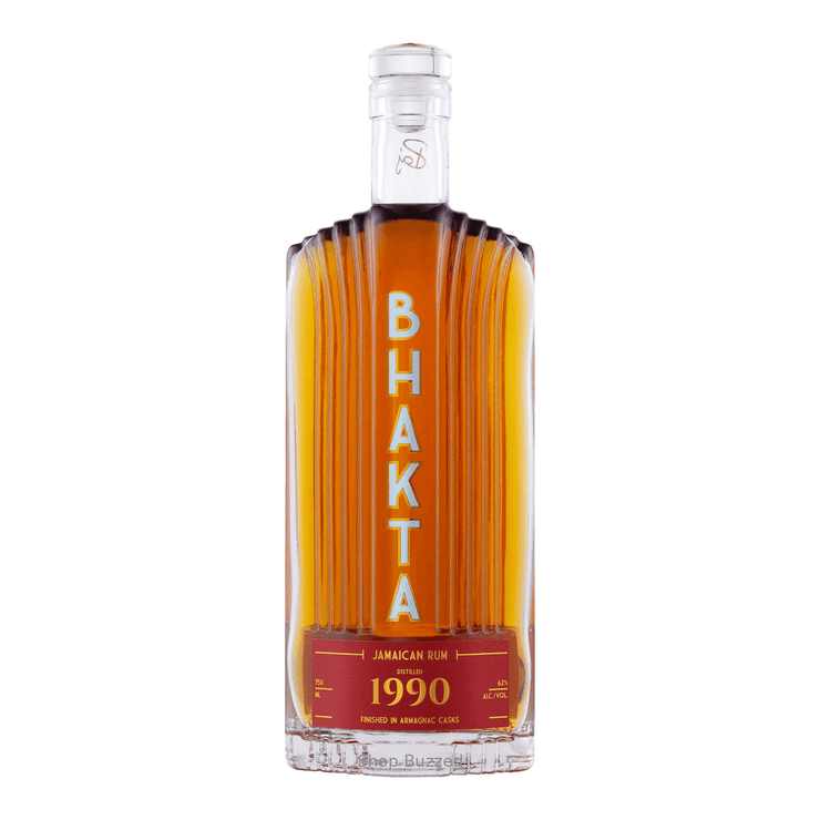 Bhakta Jamaican Rum 1990 750 ml - Shop Buzzed