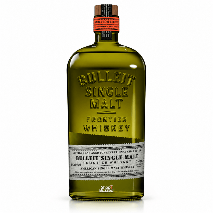 Bulleit American Single Malt Whiskey 750ml - Shop Buzzed