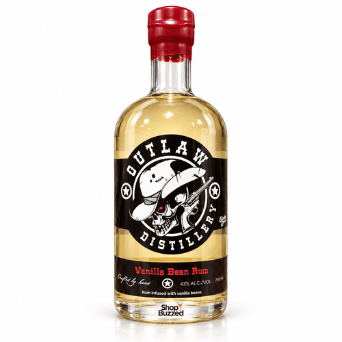 Outlaw Distillery Vanilla Bean Rum 750ml - Shop Buzzed