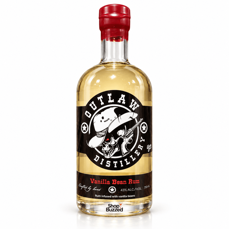 Outlaw Distillery Vanilla Bean Rum 750ml - Shop Buzzed