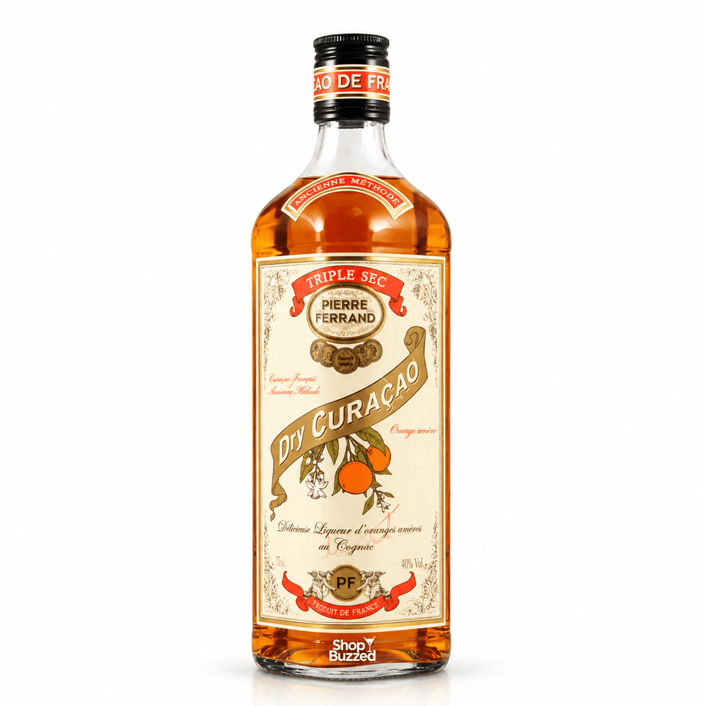 Pierre Ferrand Dry Curaçao Orange Liqueur 1L - Shop Buzzed