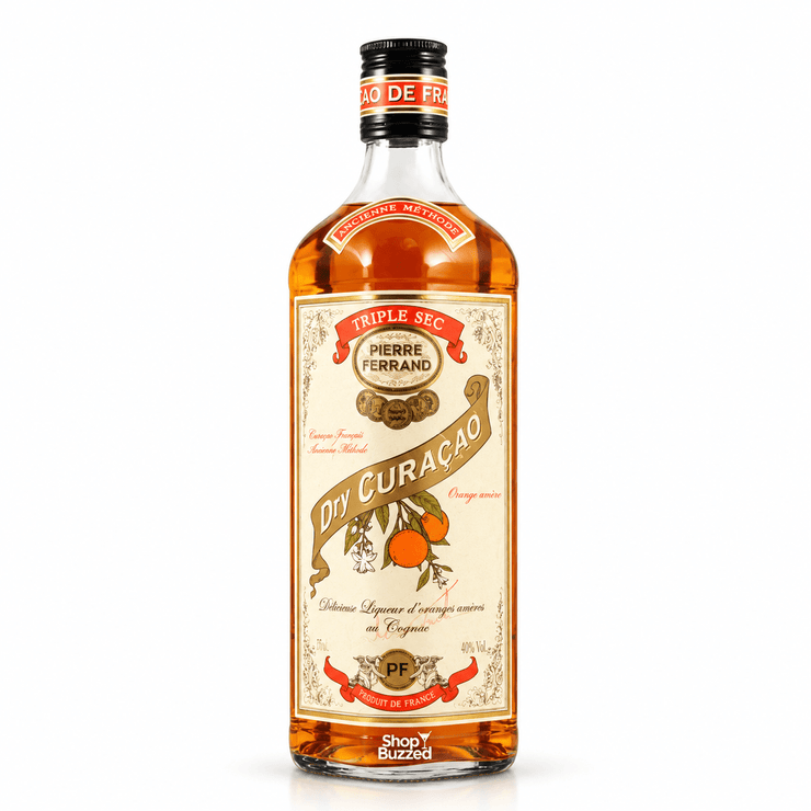 Pierre Ferrand Dry Curaçao Orange Liqueur 1L - Shop Buzzed