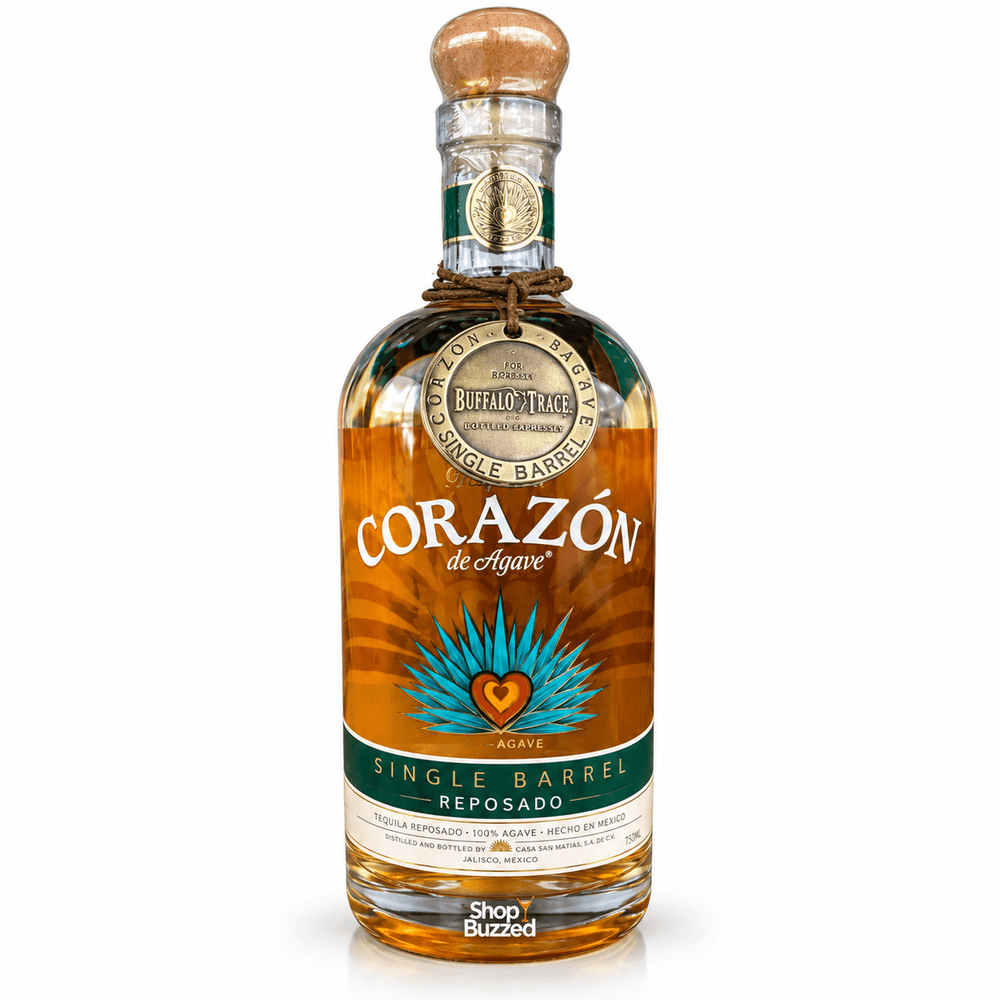 Corazón Buffalo Trace Single Barrel Reposado Tequila 750ml - Shop Buzzed