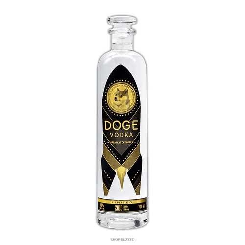 Doge Vodka 750ml - Shop Buzzed