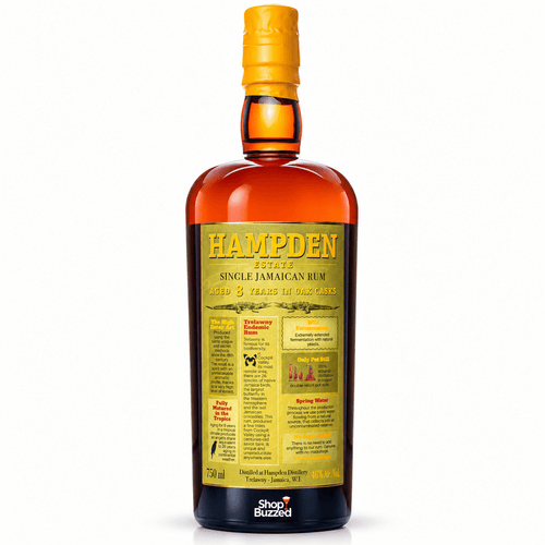 Hampden Estate 8 Year Pure Single Jamaican Rum 750ml - Shop Buzzed