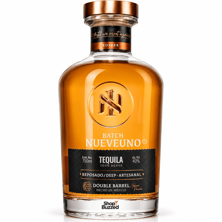 Nueveuno Deep Double Barrel Reposado Tequila 750ml - Shop Buzzed