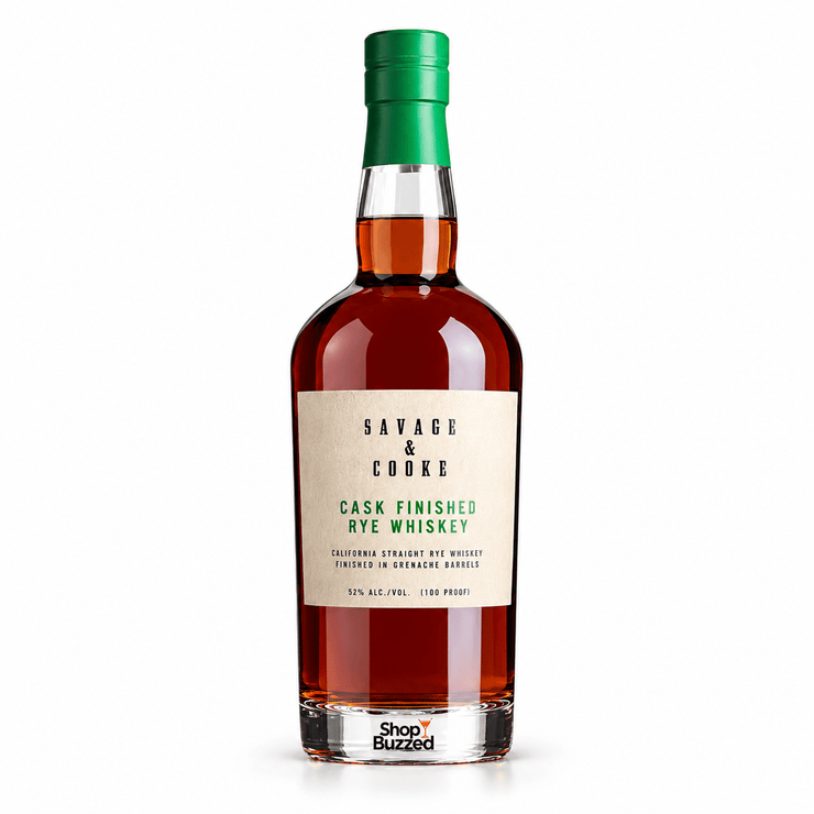 Savage & Cooke Cask Finished Rye Whiskey 750ml - Shop Buzzed