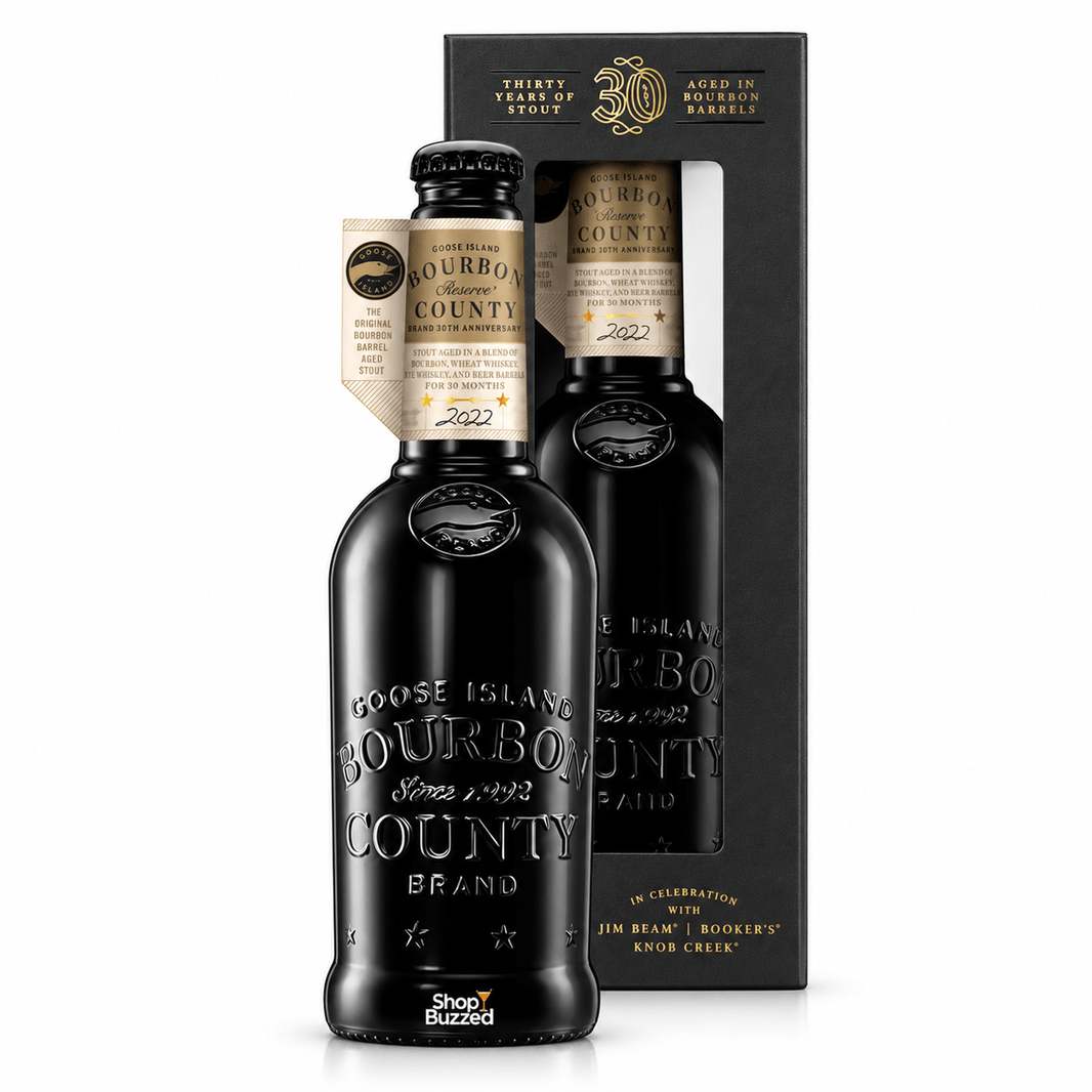Goose Island Bourbon County 30th Anniversary Stout 500ml - Shop Buzzed