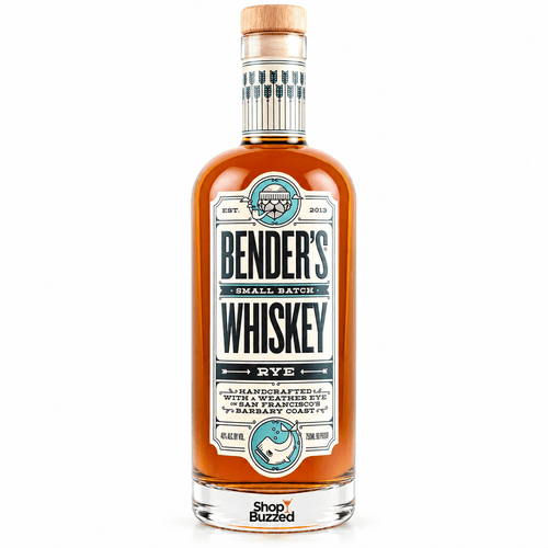 Bender's Small Batch Rye Whiskey 750ml - Shop Buzzed