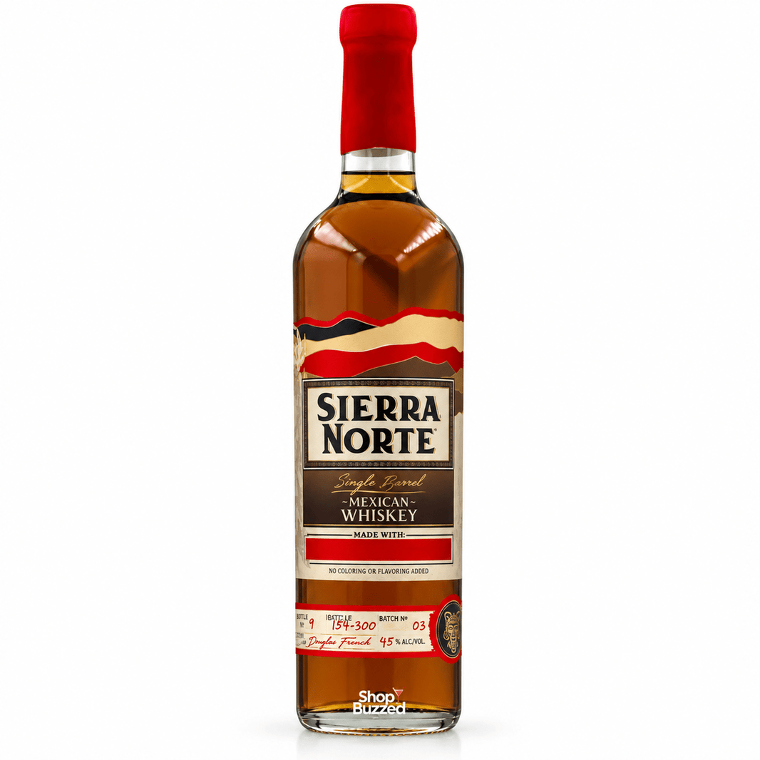 Sierra Norte Mexican Red Corn Whiskey 750ml - Shop Buzzed