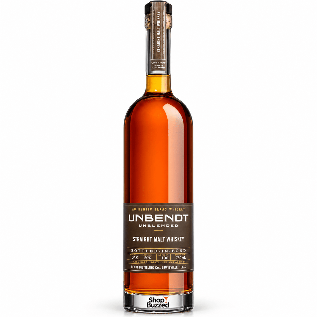 UNBENDT Straight Malt Bottled-in-Bond Whiskey 750ml - Shop Buzzed
