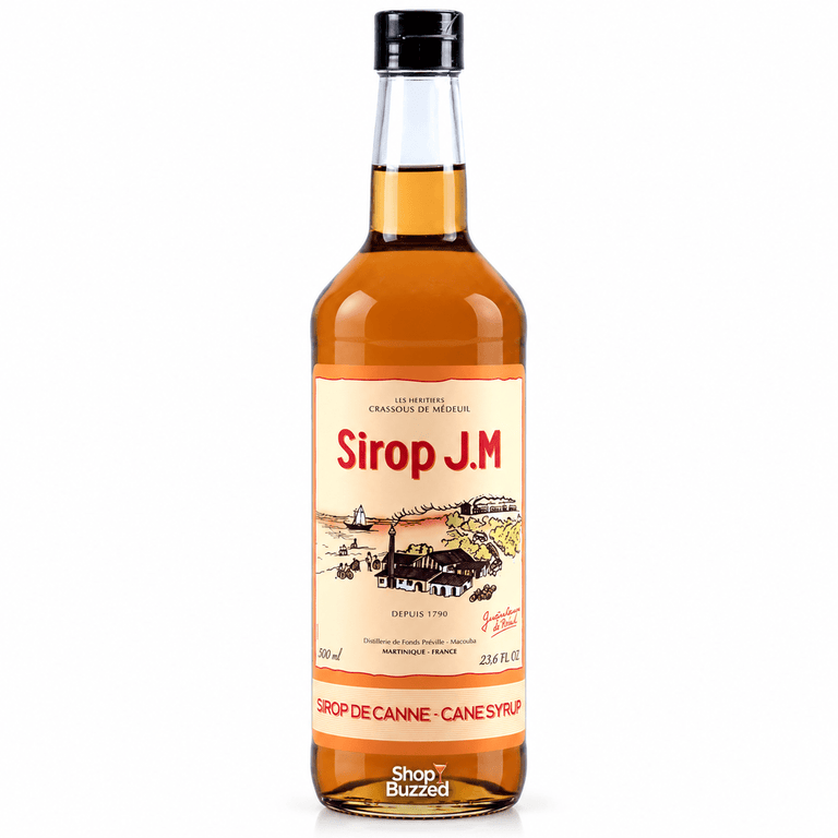 Rhum J.M Sirop de Canne Cane Syrup 500ml - Shop Buzzed