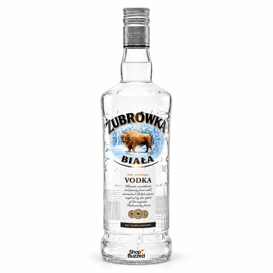 Żubrówka Biała Vodka 750ml - Shop Buzzed